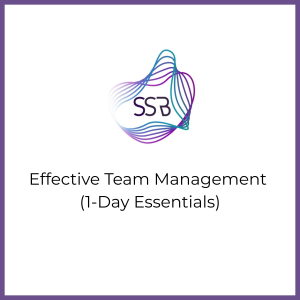 Effective Team Management -1 Day Essentials