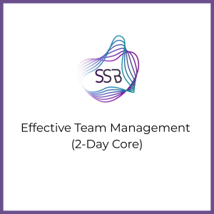Effective Team Management - 2 Day Core